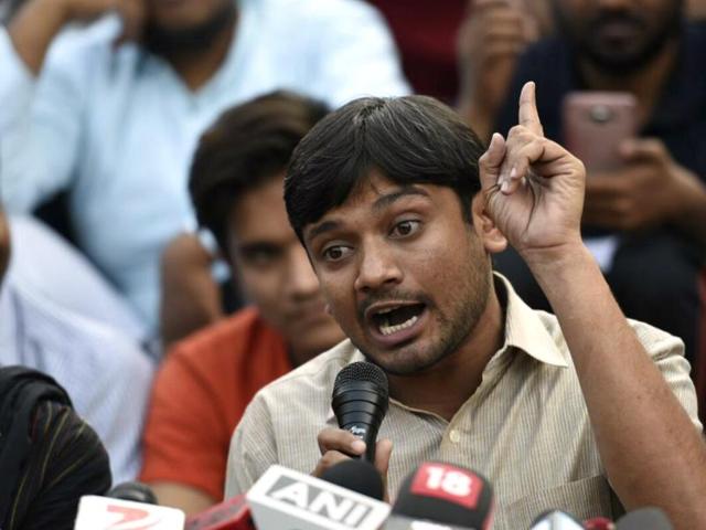 A photo of the poster announcing Rs 11 lakh bounty on Kanhaiya’s head. (HT Photo) A photo of the poster announcing Rs 11 lakh bounty on Kanhaiya’s head. (HT Photo)