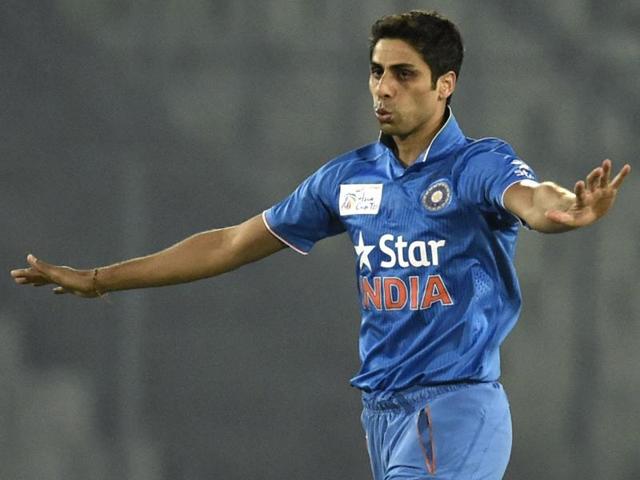 India’s trio of pacers, Jasprit Bumrah, Ashish Nehra and Hardik Pandya have kept India’s bowling attack in good stead through the Asia Cup. But with Mohammed Shami’s return to the side, India now have a problem of plenty. (AP Photo) India’s trio of pacers, Jasprit Bumrah, Ashish Nehra and Hardik Pandya have kept India’s bowling attack in good stead through the Asia Cup. But with Mohammed Shami’s return to the side, India now have a problem of plenty. (AP Photo)