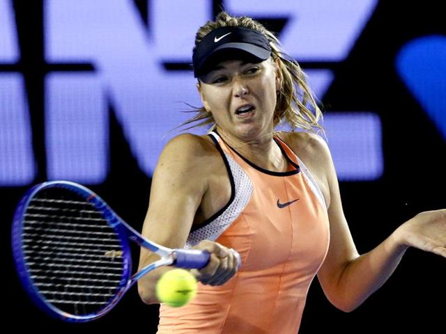 Maria Sharapova hasn’t played a competitive match since her loss to Serena Williams in the quarterfinals of the Australian Open. (AP Photo) Maria Sharapova hasn’t played a competitive match since her loss to Serena Williams in the quarterfinals of the Australian Open. (AP Photo)