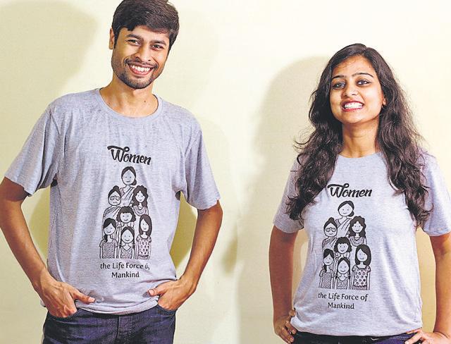 Aditi Gupta and Tuhin Paul created the first comic guide on menstruation in India, called Menstrupedia. (HT photo ) Aditi Gupta and Tuhin Paul created the first comic guide on menstruation in India, called Menstrupedia. (HT photo )