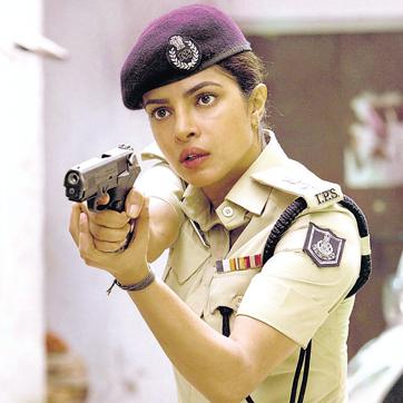 Priyanka Chopra playing a cop in ‘Jai Gangaajal’ (HT Photo) Priyanka Chopra playing a cop in ‘Jai Gangaajal’ (HT Photo)