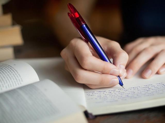 Handwriting is an important skill to learn. Like any other skill, it gets better only with practice.(Shutterstock)