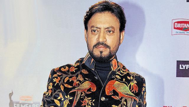 Irrfan Khan attends the ‘61st Filmfare Awards 2016’ ceremony in Mumbai on January 15, 2016. (AFP) Irrfan Khan attends the ‘61st Filmfare Awards 2016’ ceremony in Mumbai on January 15, 2016. (AFP)