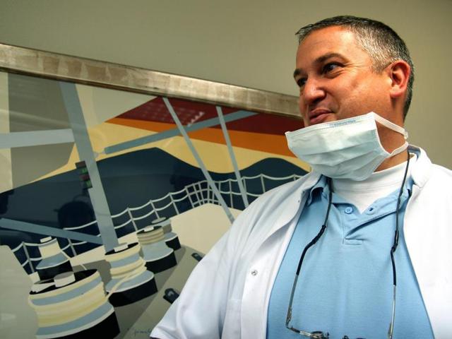 In this photo dated May 16, 2009 Dutch dentist, Jacobus Van Nierop, is pictured in his dental office in Chateau-Chinon, France. (AP) In this photo dated May 16, 2009 Dutch dentist, Jacobus Van Nierop, is pictured in his dental office in Chateau-Chinon, France. (AP)