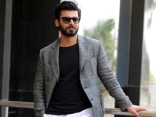 Pakistani actor Fawad Khan who plays Rahul Kapoor poses during a promotional event for the upcoming Hindi film Kapoor & Sons. (AFP) 