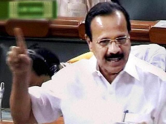 A file photo of Union law minister DV Sadananda Gowda speaking in the Lok Sabha. (PTI Photo) A file photo of Union law minister DV Sadananda Gowda speaking in the Lok Sabha. (PTI Photo)