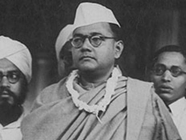 An archival image of Netaji Subhas Chandra Bose. (HT File Photo) An archival image of Netaji Subhas Chandra Bose. (HT File Photo)