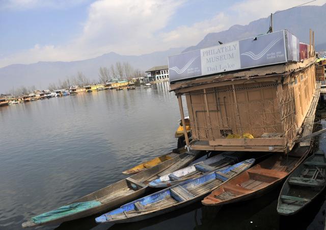 The post office also has a Philately museum. (Waseem Andrabi / HT Photo ) The post office also has a Philately museum. (Waseem Andrabi / HT Photo )