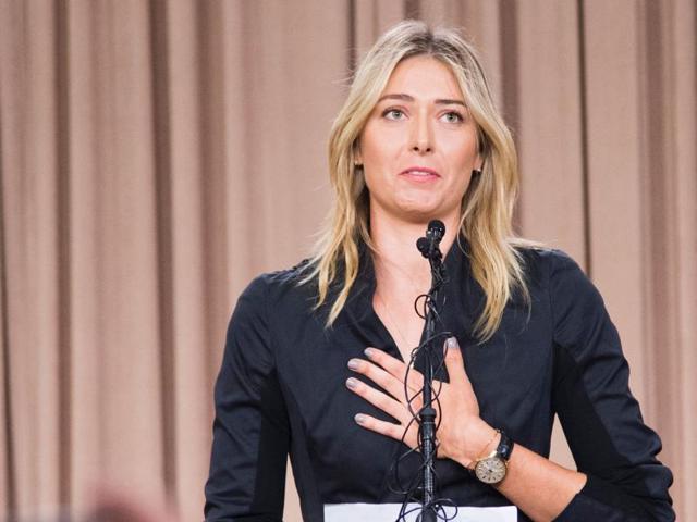 Maria Sharapova failed a doping test at the Australian Open, testing positive for Meldonium, a drug known to improve oxygen uptake and endurance. (AFP Photo) Maria Sharapova failed a doping test at the Australian Open, testing positive for Meldonium, a drug known to improve oxygen uptake and endurance. (AFP Photo)