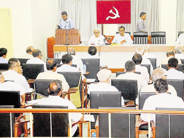 CPI(M) state secretary Surya Kanta Mishra and Left Front chairman Biman Bose at a party meeting in Kolkata. (PTI File Photo) CPI(M) state secretary Surya Kanta Mishra and Left Front chairman Biman Bose at a party meeting in Kolkata. (PTI File Photo)