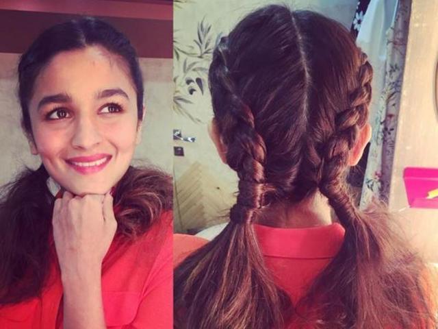 Fun 'n flirty braids: Bollywood star Alia's DIY for you | Hindustan Times