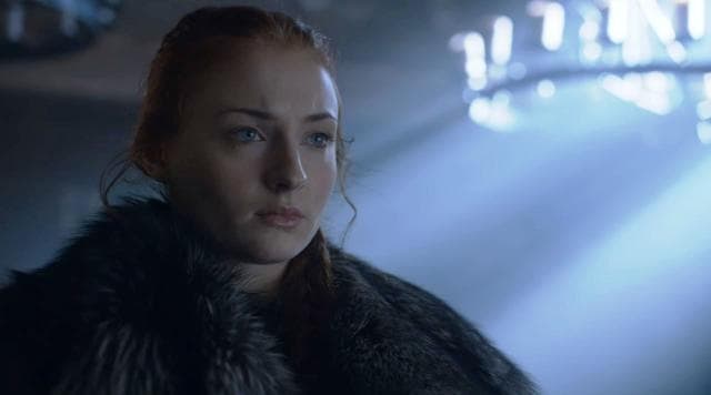 Why does Sansa look so good? Has she again landed herself into a rich man’s cage? Not again please. (HBO)