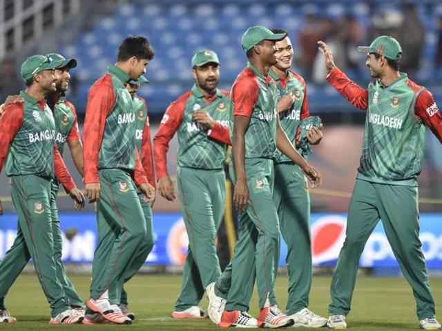 Tamim Iqbal struck an unbeaten 83 to guide Bangladesh past a spirited Netherlands by eight runs. (Gurpreet Singh/HT Photo) Tamim Iqbal struck an unbeaten 83 to guide Bangladesh past a spirited Netherlands by eight runs. (Gurpreet Singh/HT Photo)