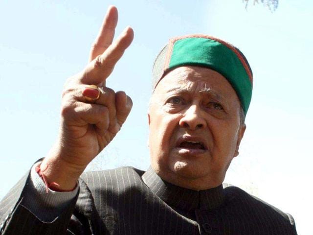 Shiv Sena also questioned if the BJP will label Himachal chief minister Virbhadra Singh “anti-national” for opposing the match to be played in Dharamsala on March 19. (HT File Photo) Shiv Sena also questioned if the BJP will label Himachal chief minister Virbhadra Singh “anti-national” for opposing the match to be played in Dharamsala on March 19. (HT File Photo)