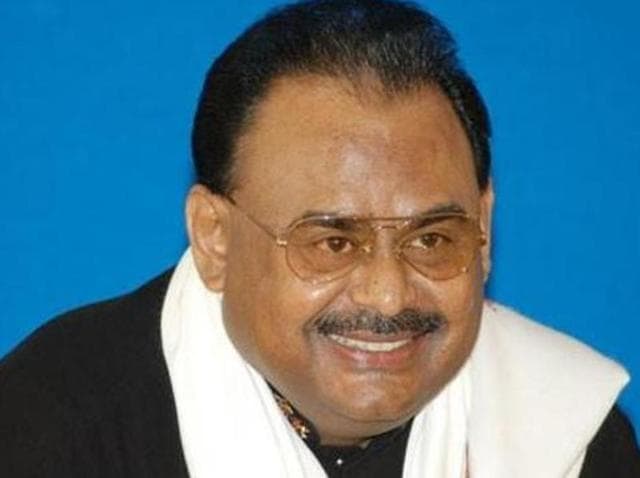 File photo of Muttahida Qaumi Movement’s leader Altaf Hussain. (HT Photo) File photo of Muttahida Qaumi Movement’s leader Altaf Hussain. (HT Photo)