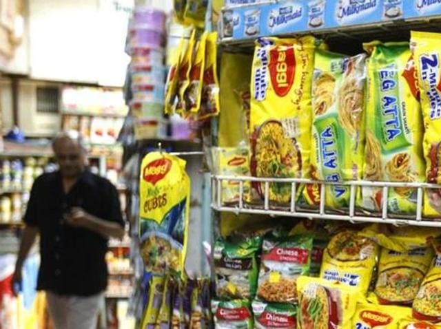 A file photo of packets of Nestle's Maggi instant noodles at a shop.(Reuters) A file photo of packets of Nestle's Maggi instant noodles at a shop.(Reuters)