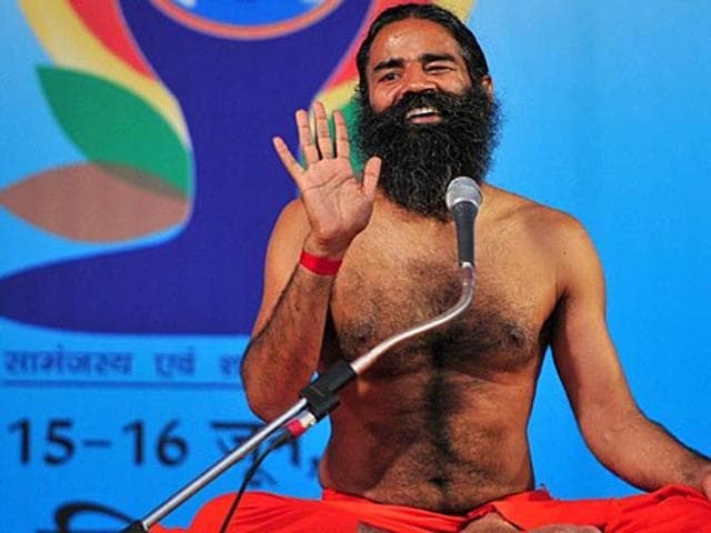 File photo of yoga guru Ramdev. (Keshav Singh/HT) File photo of yoga guru Ramdev. (Keshav Singh/HT)