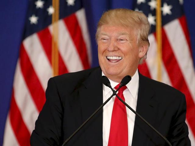 Republican US presidential candidate Donald Trump speaks about the results of the Michigan, Mississippi and other primary elections during a news conference held at his Trump National Golf Club in Jupiter, Florida. (Reuters Photo) Republican US presidential candidate Donald Trump speaks about the results of the Michigan, Mississippi and other primary elections during a news conference held at his Trump National Golf Club in Jupiter, Florida. (Reuters Photo)