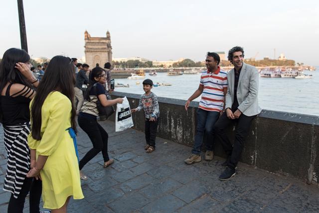 Sarbh getting selfie requests from fans (Photo: Aalok Soni/HT) Sarbh getting selfie requests from fans (Photo: Aalok Soni/HT)