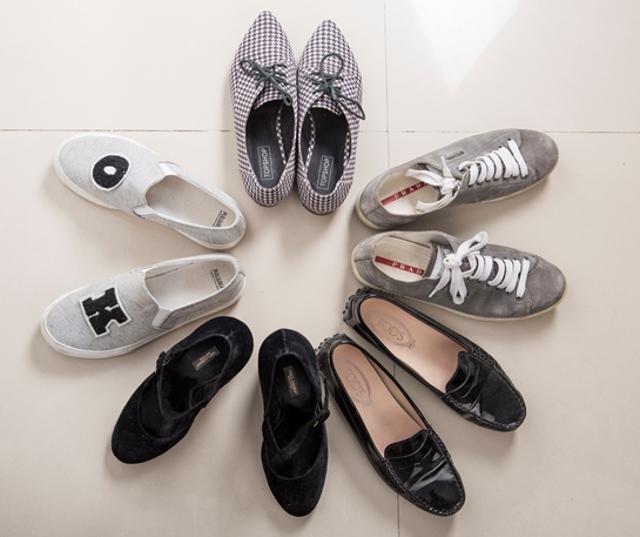 The actor owns a number of Pull&Bear, Tod’s and Topshop shoes. The actor owns a number of Pull&Bear, Tod’s and Topshop shoes.