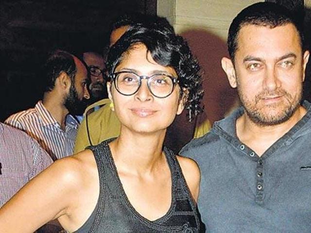 File photo of Bollywood actor Aamir Khan and his wife Kiran Rao were spotted in Santacruz, Mumbai. Khan said he was “alarmed” by the recent incidents in the country. (Yogen Shah/HT Photo) File photo of Bollywood actor Aamir Khan and his wife Kiran Rao were spotted in Santacruz, Mumbai. Khan said he was “alarmed” by the recent incidents in the country. (Yogen Shah/HT Photo)