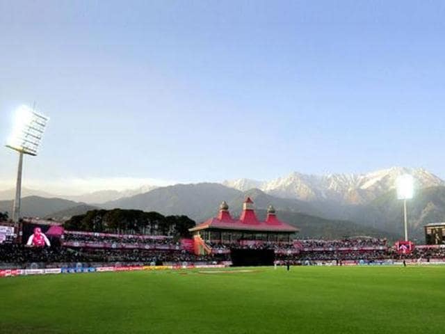 Apart from the loss of face for HPCA, the shifting of the India-Pakistan World Twenty20 match out of Dharamsala will lead to considerable losses to local businesses in the hill town.(Gurpreet Singh/HT Photo) Apart from the loss of face for HPCA, the shifting of the India-Pakistan World Twenty20 match out of Dharamsala will lead to considerable losses to local businesses in the hill town.(Gurpreet Singh/HT Photo)