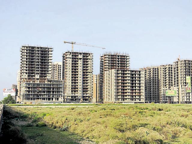 The real estate bill slated for passage in the Upper House on Thursday after the Congress indicated its support for the legislation, seeks to set up a Real Estate Regulatory Authority in states and federal territories to oversee real estate transactions.(Parveen Kumar/Hindustan Times)