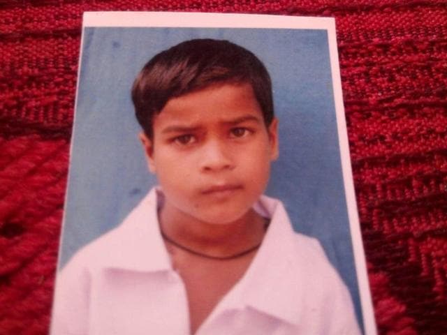 Opposition Congress MLAs on Thursday raised the matter of death of 9-year-old Dalit boy (above) . Opposition Congress MLAs on Thursday raised the matter of death of 9-year-old Dalit boy (above) .