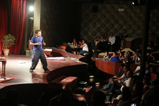 Interactive theatre performance I Love You, Let’s Have Sex at Blue Frog (Photo courtesy: Blue Frog)