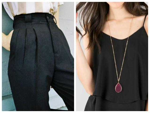 From high waist pants to long necklaces: 7 tricks to look slimmer
