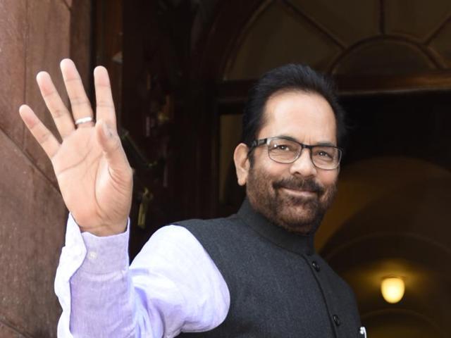 Union Minister of State for Parliamentary Affairs Mukhtar Abbas Naqvi on Friday slammed Congress vice president Rahul Gandhi for his rant against the ruling dispensation over liquor baron Vijay Mallya, saying that the current regime won’t dole out any concessions like the Congress did with Ottavio Quattrocchi. (Hindustan Times) Union Minister of State for Parliamentary Affairs Mukhtar Abbas Naqvi on Friday slammed Congress vice president Rahul Gandhi for his rant against the ruling dispensation over liquor baron Vijay Mallya, saying that the current regime won’t dole out any concessions like the Congress did with Ottavio Quattrocchi. (Hindustan Times)