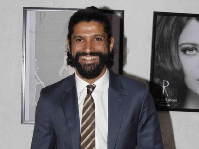 Actor Farhan Akhtar during a Mumbai event. (IANS) Actor Farhan Akhtar during a Mumbai event. (IANS)