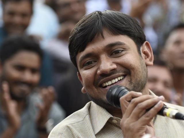 When Kanhaiya Kumar was released, he gave a speech in JNU. Never before has such a widely broadcast and disseminated speech, delivered in an Indian language, converted old notions of patriotism into jokes(REUTERS)