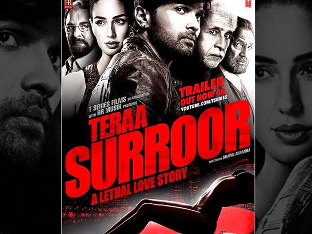 Directed by Shawn Arranha, Teraa Surroor stars Naseeruddin Shah, Shekhar Kapur, Himesh Reshammiya and Farah Karimaee.(HimeshReshammiyaOfficial/Facebook) Directed by Shawn Arranha, Teraa Surroor stars Naseeruddin Shah, Shekhar Kapur, Himesh Reshammiya and Farah Karimaee.(HimeshReshammiyaOfficial/Facebook)