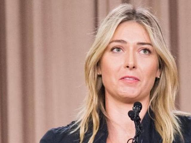 Russian tennis player Maria Sharapova could face a lengthy ban from the International Tennis Federation, possibly ending her season and preventing her from competing for Russia at the Rio Olympics. (AFP Photo) Russian tennis player Maria Sharapova could face a lengthy ban from the International Tennis Federation, possibly ending her season and preventing her from competing for Russia at the Rio Olympics. (AFP Photo)