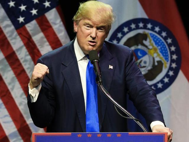 Donald Trump called the protesters during his Friday’s Chicago rally as thugs and extremists. His rally was cancelled after clashes between his supporters and protesters. (AP) Donald Trump called the protesters during his Friday’s Chicago rally as thugs and extremists. His rally was cancelled after clashes between his supporters and protesters. (AP)