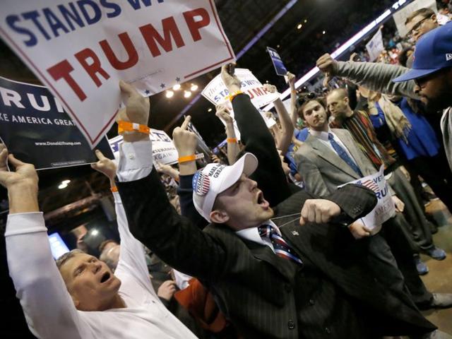 Sopan Deb, an Indian-origin journalist with CBS News, was heckled by Trump supporters and briefly detained by police during the Republican candidate’s Chicago rally. (Photo courtesy: Twiiter) Sopan Deb, an Indian-origin journalist with CBS News, was heckled by Trump supporters and briefly detained by police during the Republican candidate’s Chicago rally. (Photo courtesy: Twiiter)