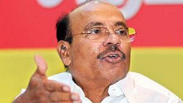 Dr S Ramadoss founded the Pattali Makkal Katchi in 1989. (HT File Photo) Dr S Ramadoss founded the Pattali Makkal Katchi in 1989. (HT File Photo)