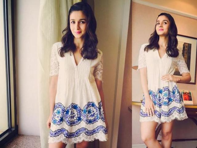 We love all the fashion posts that keep appearing on Alia’s Instagram.  (Instagram) 