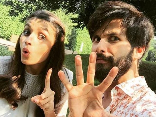 Again, Alia is one poser. And so is Shahid. But who’s complaining? (Instagram) 