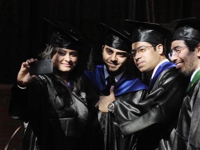 Shreya Tiwari have got Chairman's Gold medal and Reshma Sareen Memorial medal for best girl student during 30th annual convocation ceremony at IIM Lucknow, Lucknow on Saturday. (Deepak Gupta/ HT photo) Shreya Tiwari have got Chairman's Gold medal and Reshma Sareen Memorial medal for best girl student during 30th annual convocation ceremony at IIM Lucknow, Lucknow on Saturday. (Deepak Gupta/ HT photo)