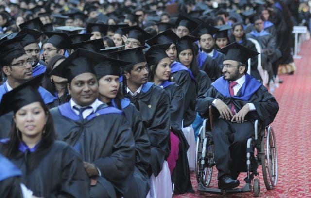 Annual convocation ceremony at IIM-Lucknow in Lucknow on Saturday evening. (Deepak Gupta/ HT photo) Annual convocation ceremony at IIM-Lucknow in Lucknow on Saturday evening. (Deepak Gupta/ HT photo)