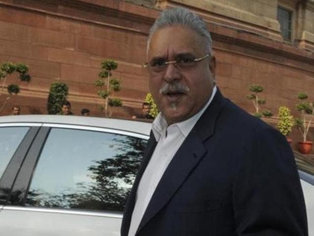 Rajya Sabha MP and Chairman of the UB Group Vijay Mallya during the Parliament winter session at Parliament House in New Delhi, India on Tuesday, December 09, 2014.(Sonu Mehta / HT Photo)