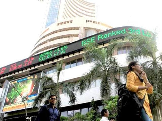 Market benchmark Sensex surged over 232 points to 24,950.31 in early trade on Monday. (File Photo) Market benchmark Sensex surged over 232 points to 24,950.31 in early trade on Monday. (File Photo)