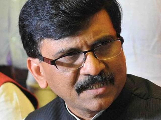 File photo of Shiv Sena leader Sanjay Raut. (Shankar Mourya/HT File Photo) File photo of Shiv Sena leader Sanjay Raut. (Shankar Mourya/HT File Photo)