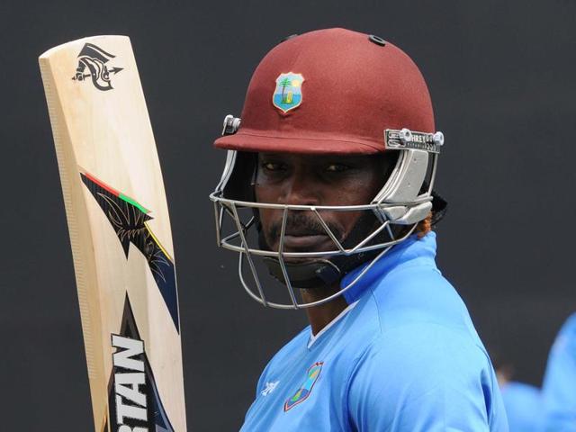The scene of many towering Chris Gayle sixes in the past, Eden Gardens has witnessed a relaxed version of him so far. (PTI Photo) The scene of many towering Chris Gayle sixes in the past, Eden Gardens has witnessed a relaxed version of him so far. (PTI Photo)