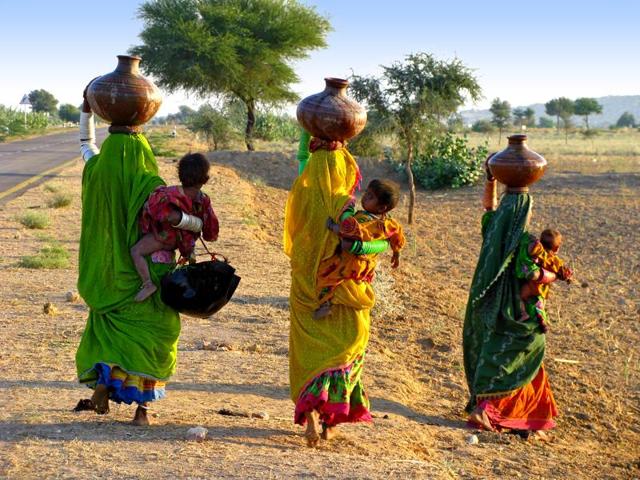 File photo of women in the Thar Desert in the Sindh province of Pakistan. (Getty Image) File photo of women in the Thar Desert in the Sindh province of Pakistan. (Getty Image)
