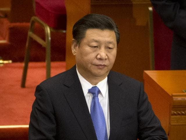 Chinese President Xi Jinping claps during the closing ceremony of the Chinese People's Political Consultative Conference at the Great Hall of the People in Beijing. (Reuters) Chinese President Xi Jinping claps during the closing ceremony of the Chinese People's Political Consultative Conference at the Great Hall of the People in Beijing. (Reuters)
