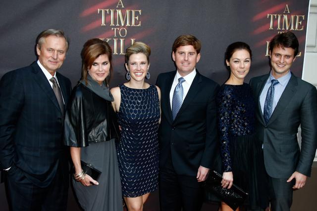 Author John Grisham (L) at the Broadway opening night of ‘A Time To Kill’ with his family at The Golden Theatre in New York City on October 20, 2013 . (Shutterstock) Author John Grisham (L) at the Broadway opening night of ‘A Time To Kill’ with his family at The Golden Theatre in New York City on October 20, 2013 . (Shutterstock)