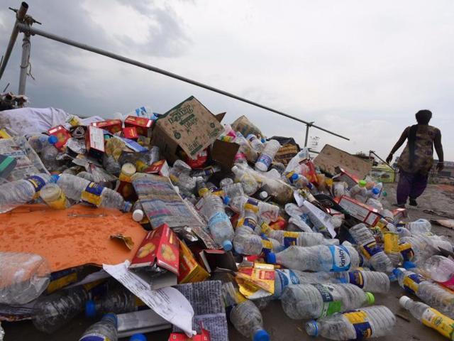 An estimated 3.5 million people were said to have visited the festival, prompting green groups to claim the event will damage the Yamuna’s fragile ecosystem. (Raj K Raj/ HT Photo) An estimated 3.5 million people were said to have visited the festival, prompting green groups to claim the event will damage the Yamuna’s fragile ecosystem. (Raj K Raj/ HT Photo)